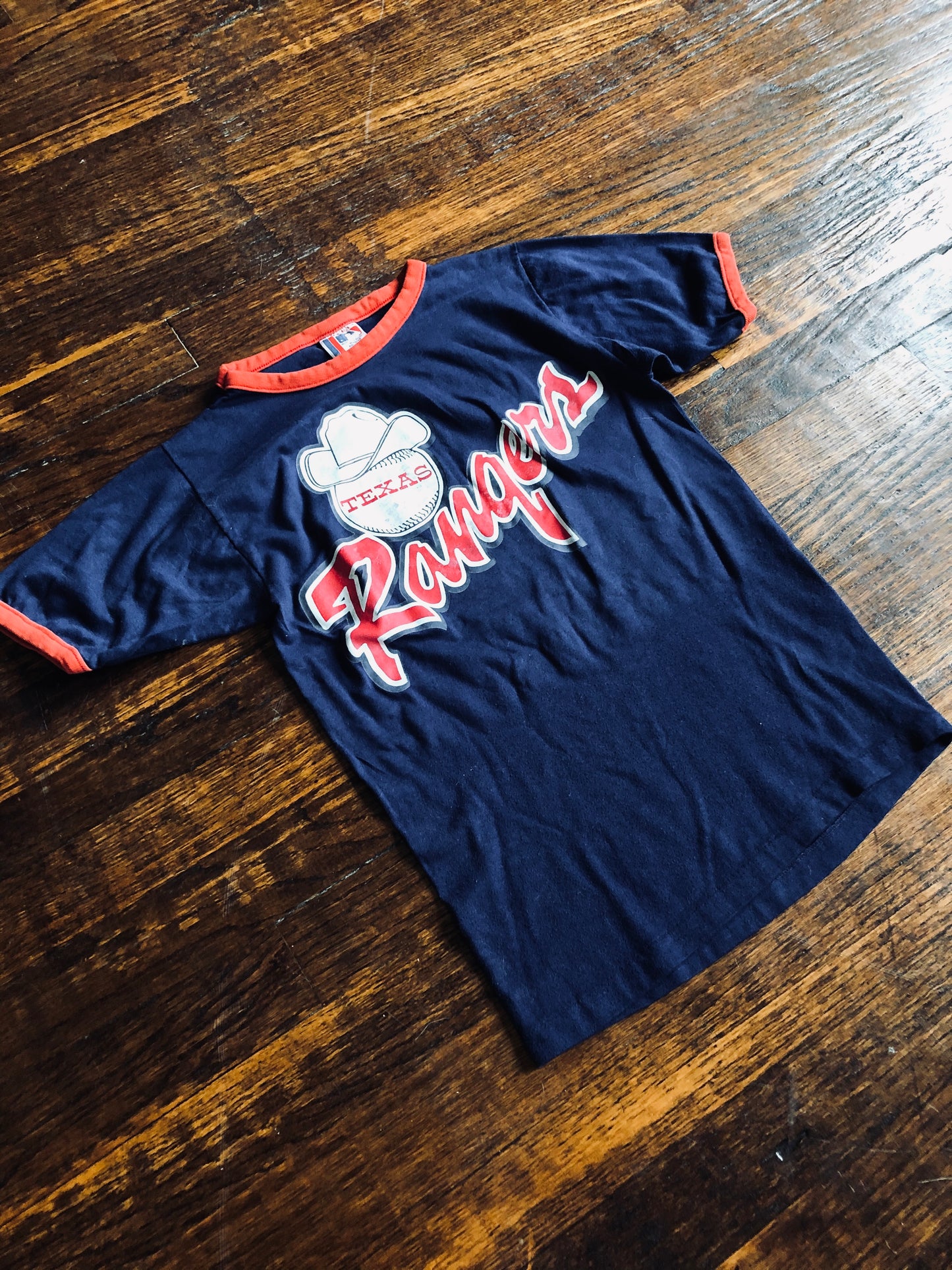 Vintage MLB Texas Rangers Fan Tee