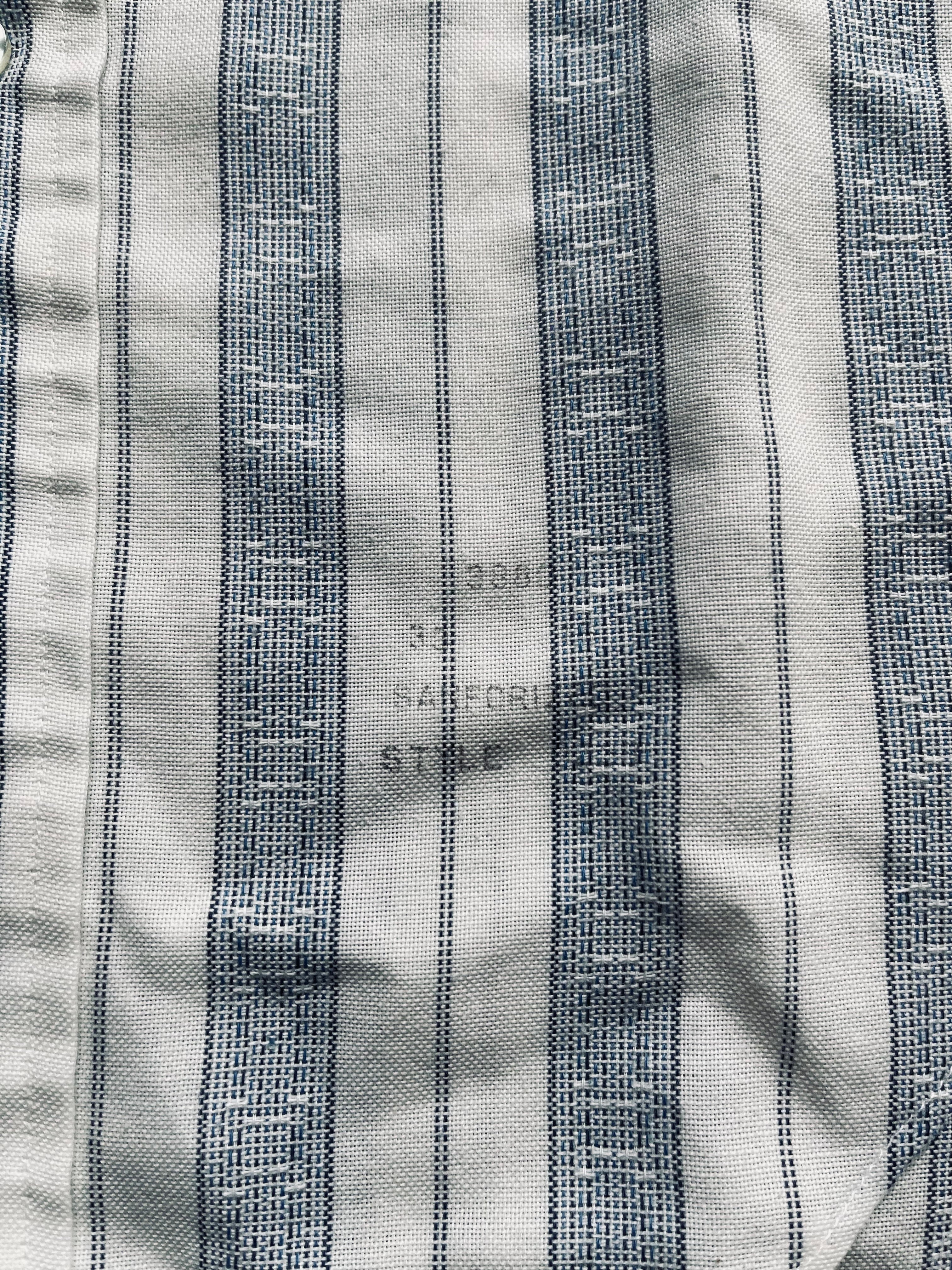 1970s Burkhardt’s Stripe Button Up