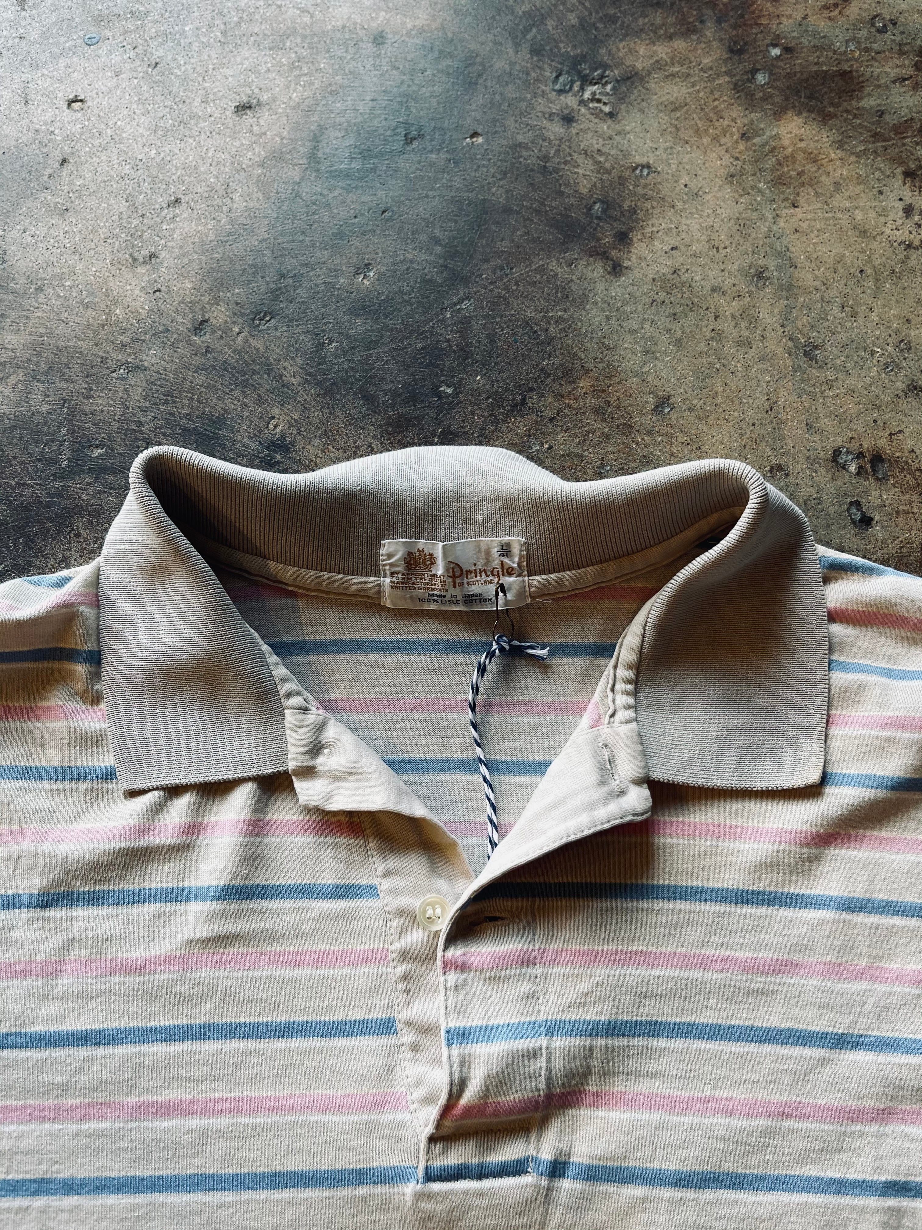 1980s Pringle of Scotland Polo | Large