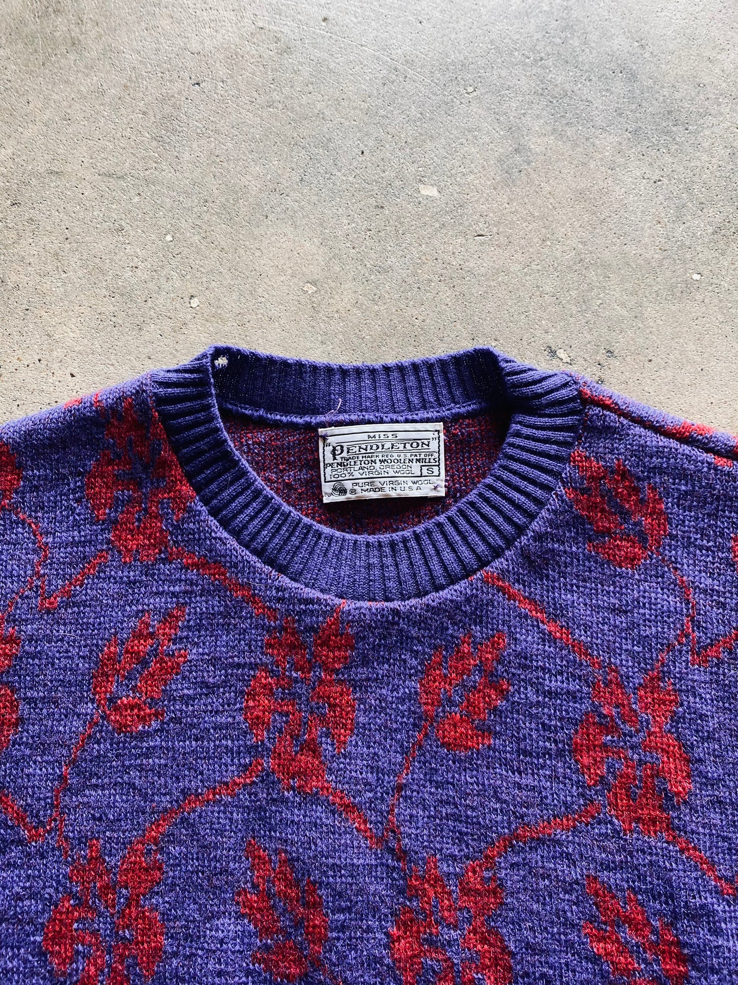 Vintage Pendleton Sweater Vest