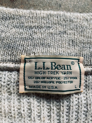1970s L.L. Bean Military Style 5-Button Sweater