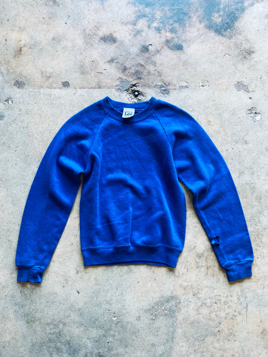 1970s Lee Raglan Sleeve Basic Sweatshirt