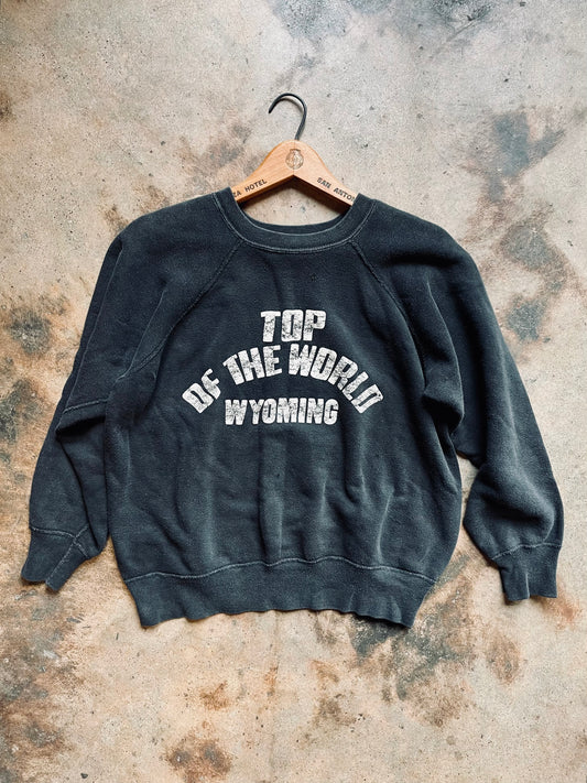 1970’s On Top Of The World Wyoming Raglan