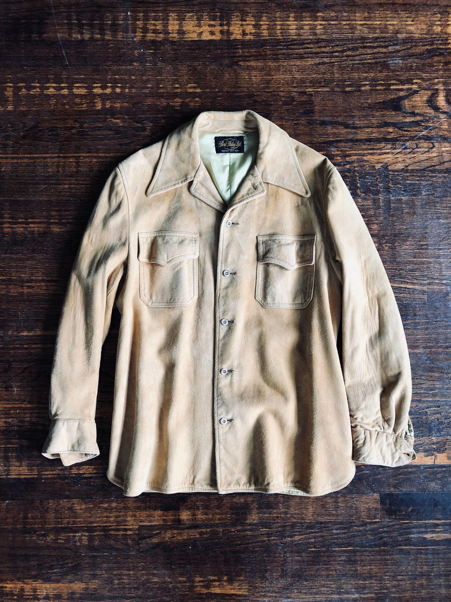 1970’s Bert Paley Ltd. Suede Shirt