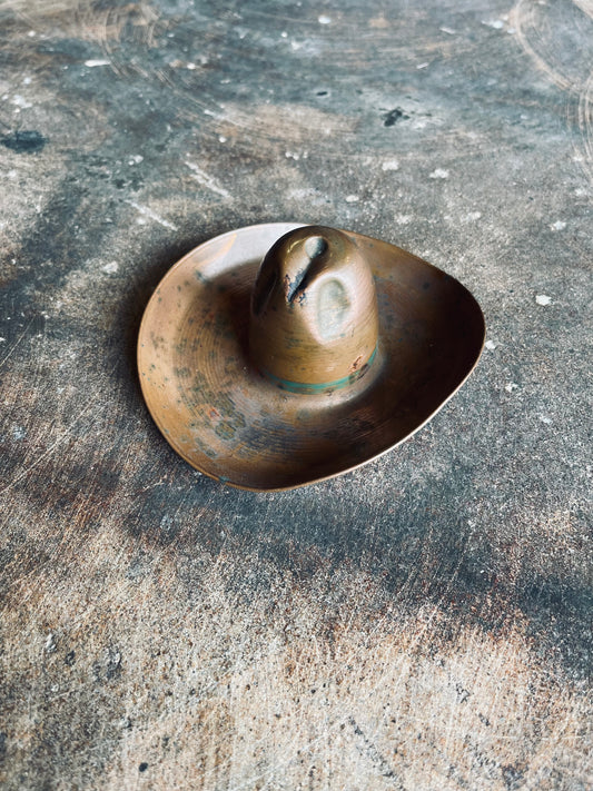 Copper Hat Ashtray