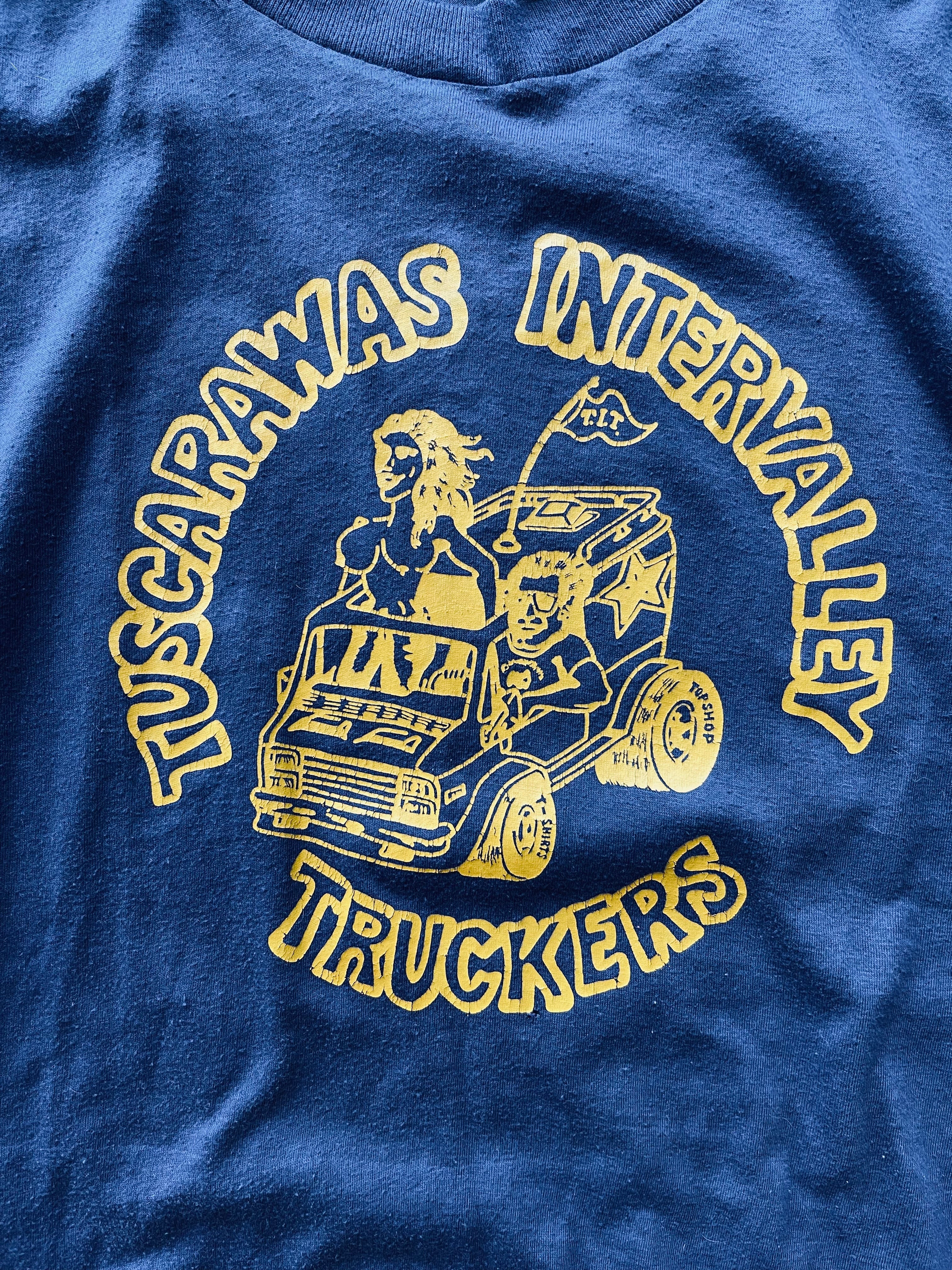 Vintage Tuscarawas Intervalley Truckers Graphic Tee | Large
