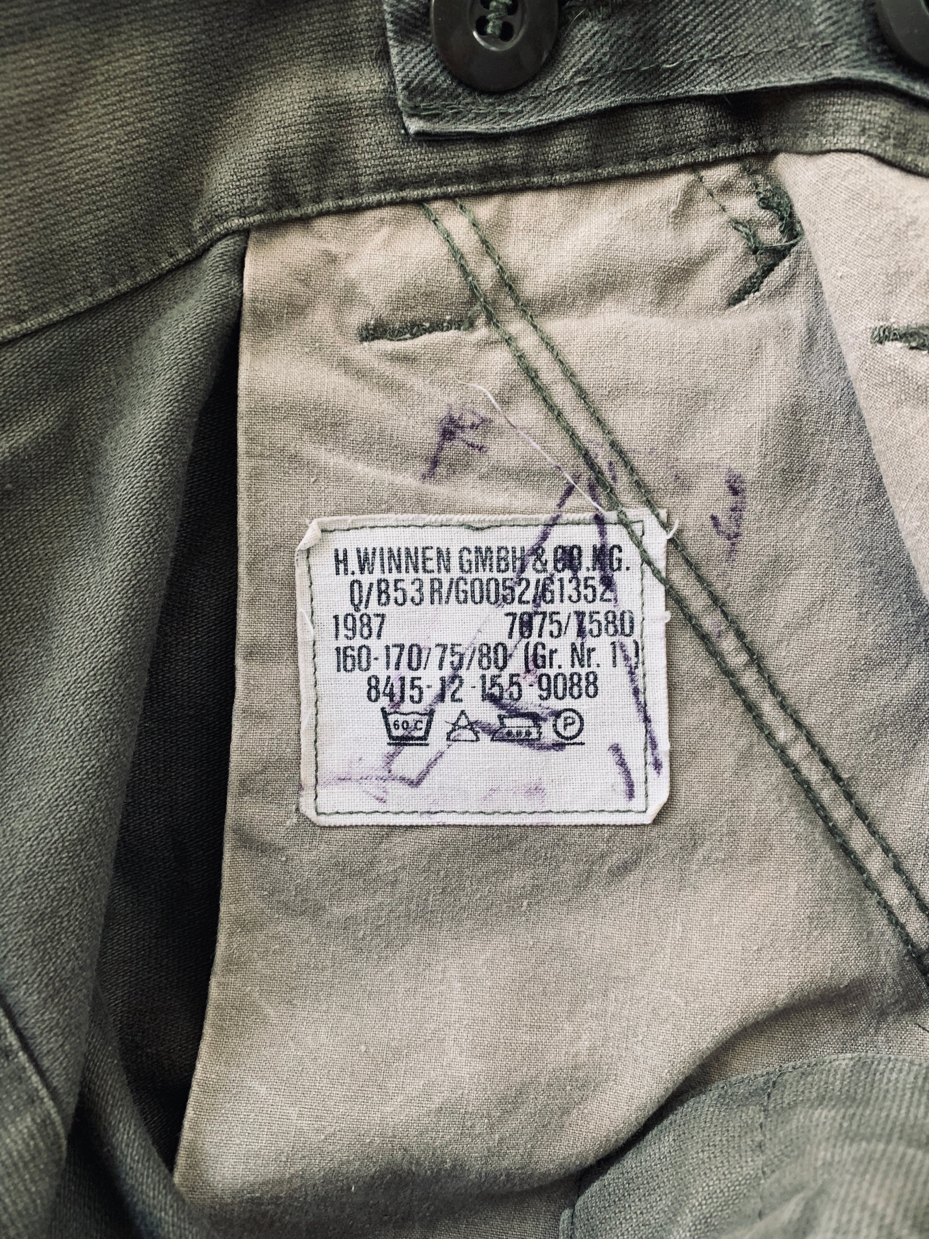 1987 German Military Trousers