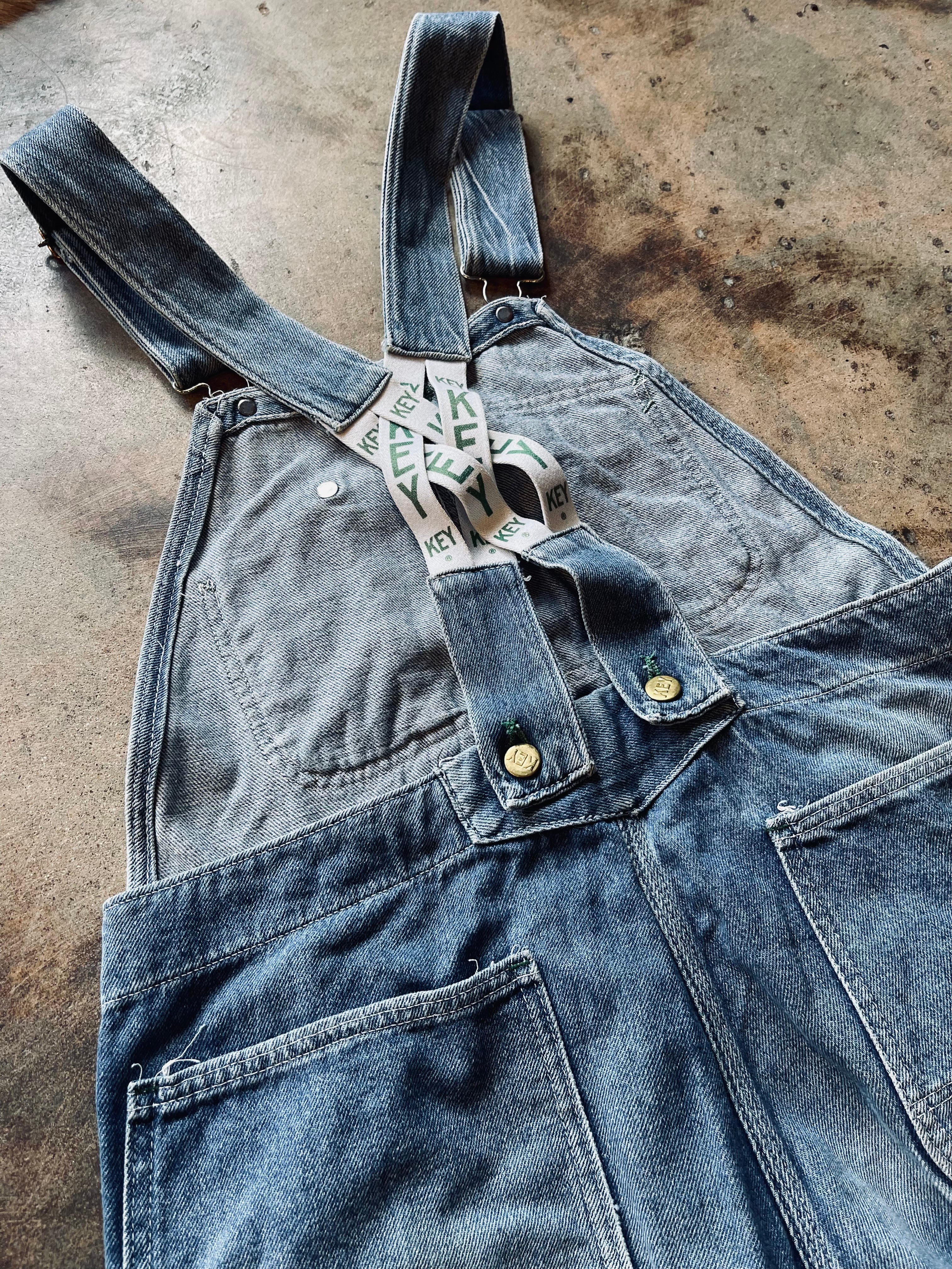 Vintage Key Imperial Mended Overalls