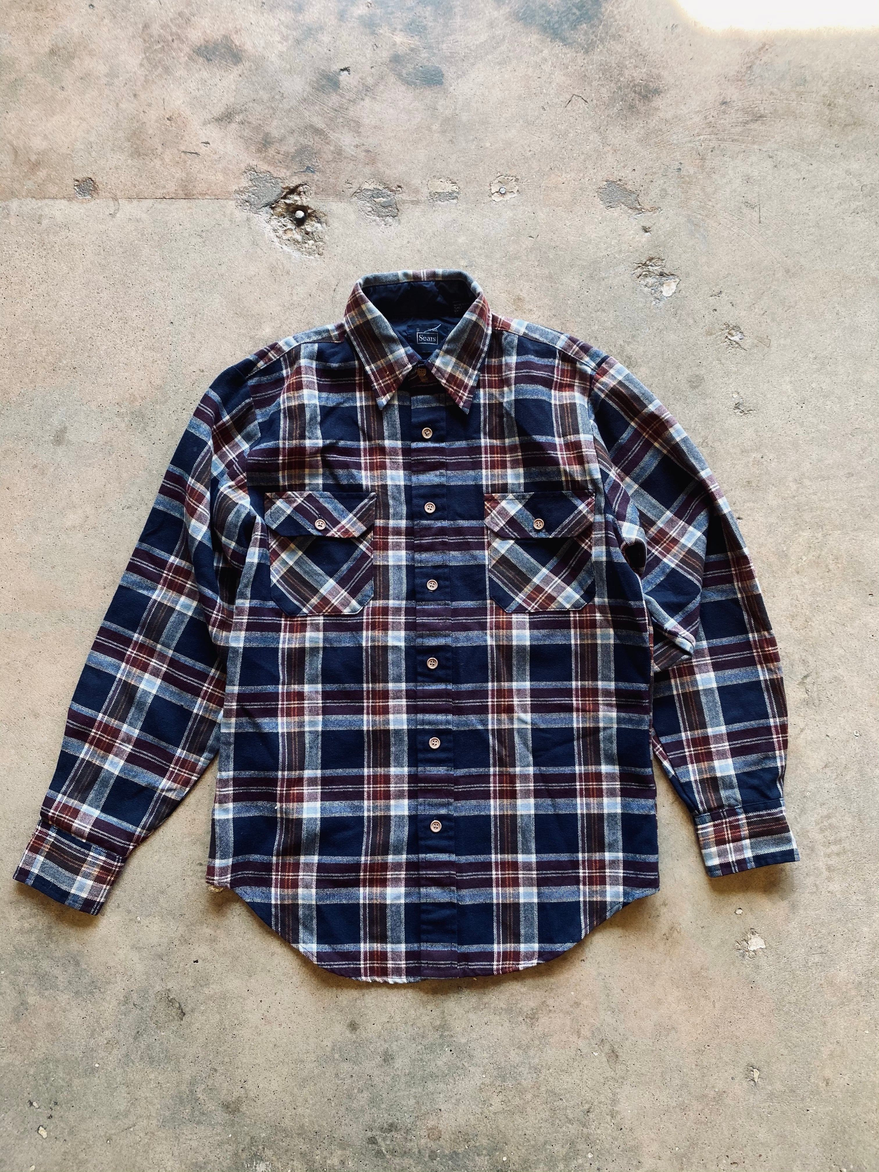 1980s Sears Work Flannel