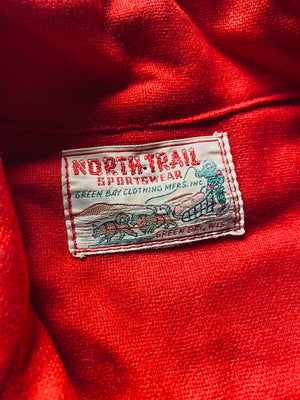 1950s/60s North Trail Sportswear Chore Coat | Small