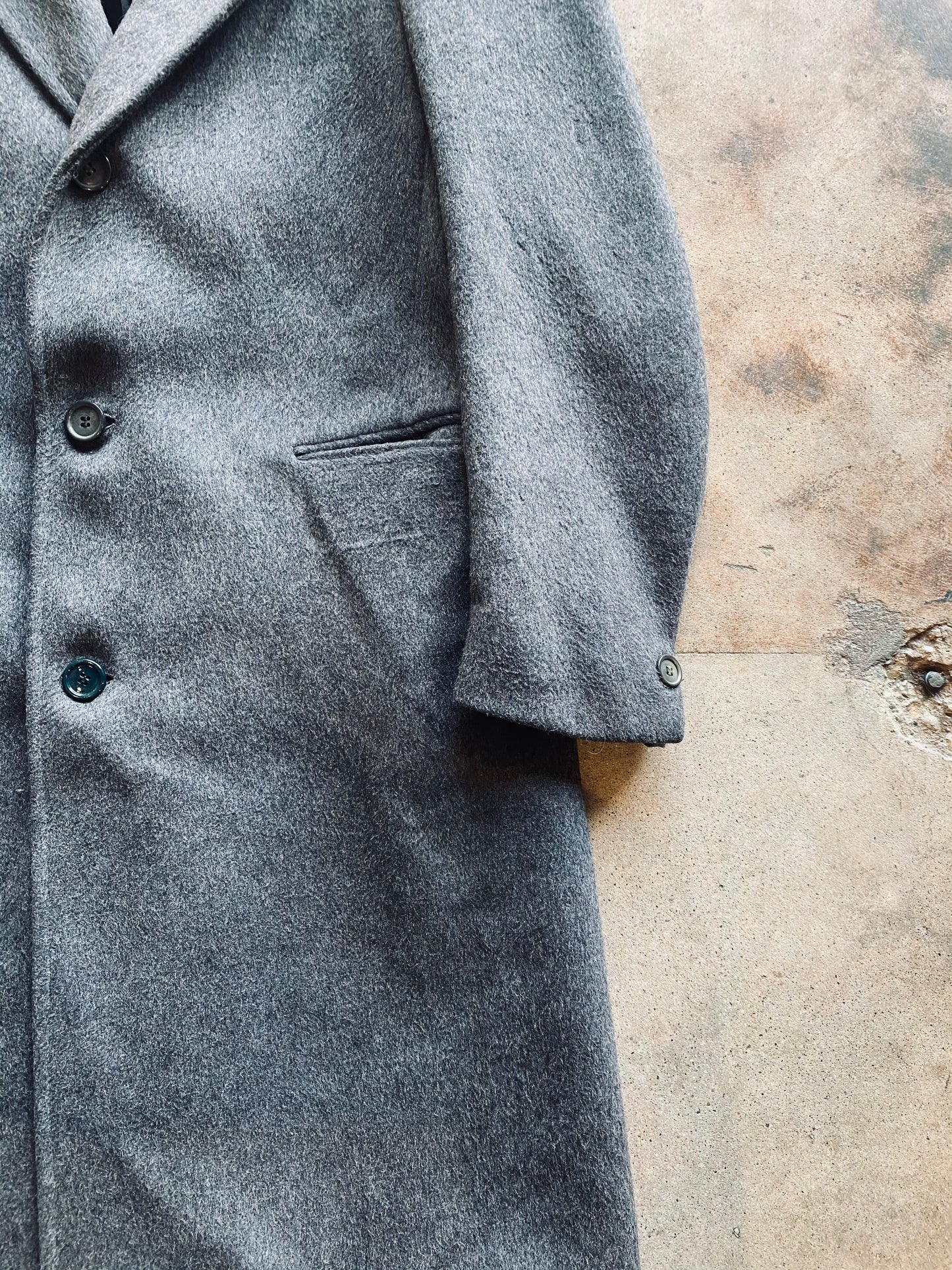1960s Leishman Long Overcoat | Small