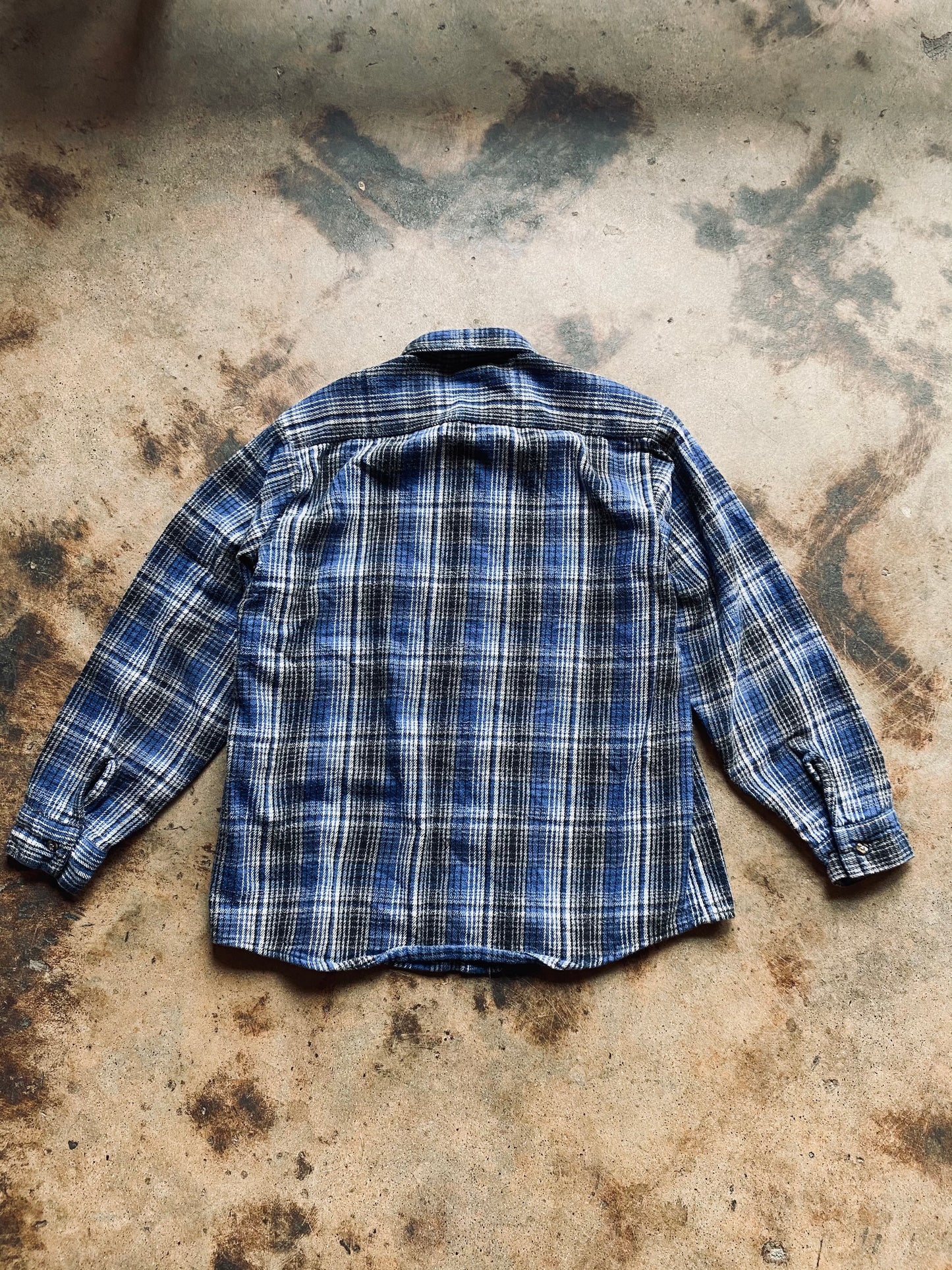 Vintage Five Brothers Flannel Shirt | Large