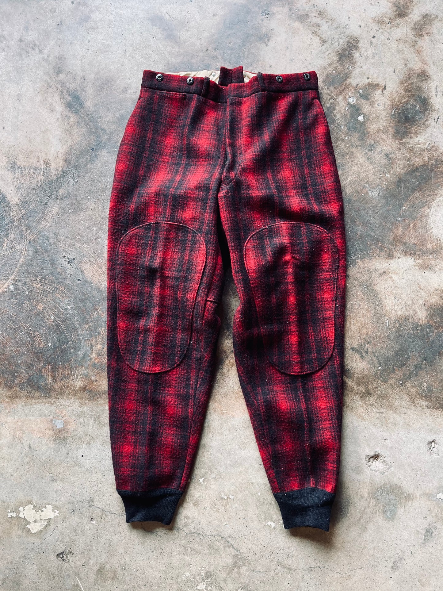 1950’s/60’s Woolrich Plaid Hunting Trouser | 35R