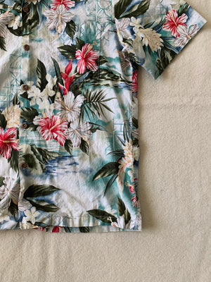 Vintage Paradise Found Hawaiian Shirt