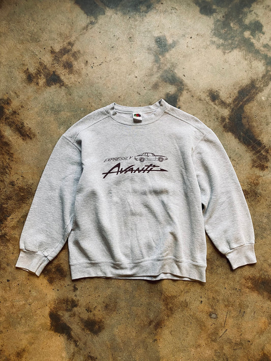 Vintage Fruit of the Loom “Expressly Avanti” Sweatshirt | Large