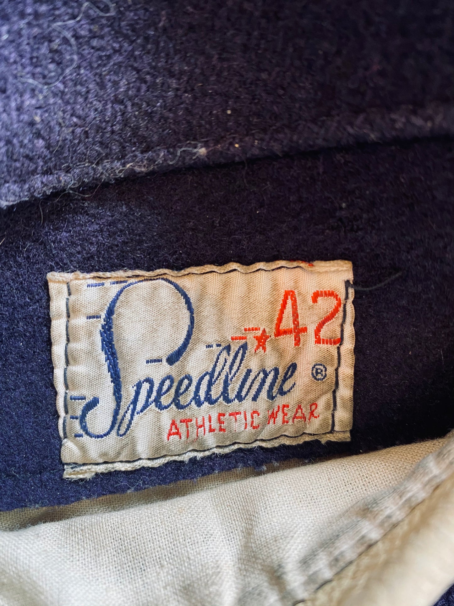 1960s Speedline US Navy Letterman Jacket