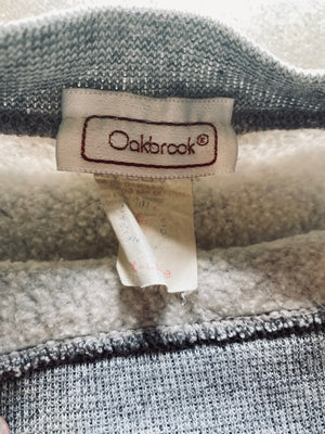 1980s Oakbrook Raglan Sleeve Sweatshirt | X-Large