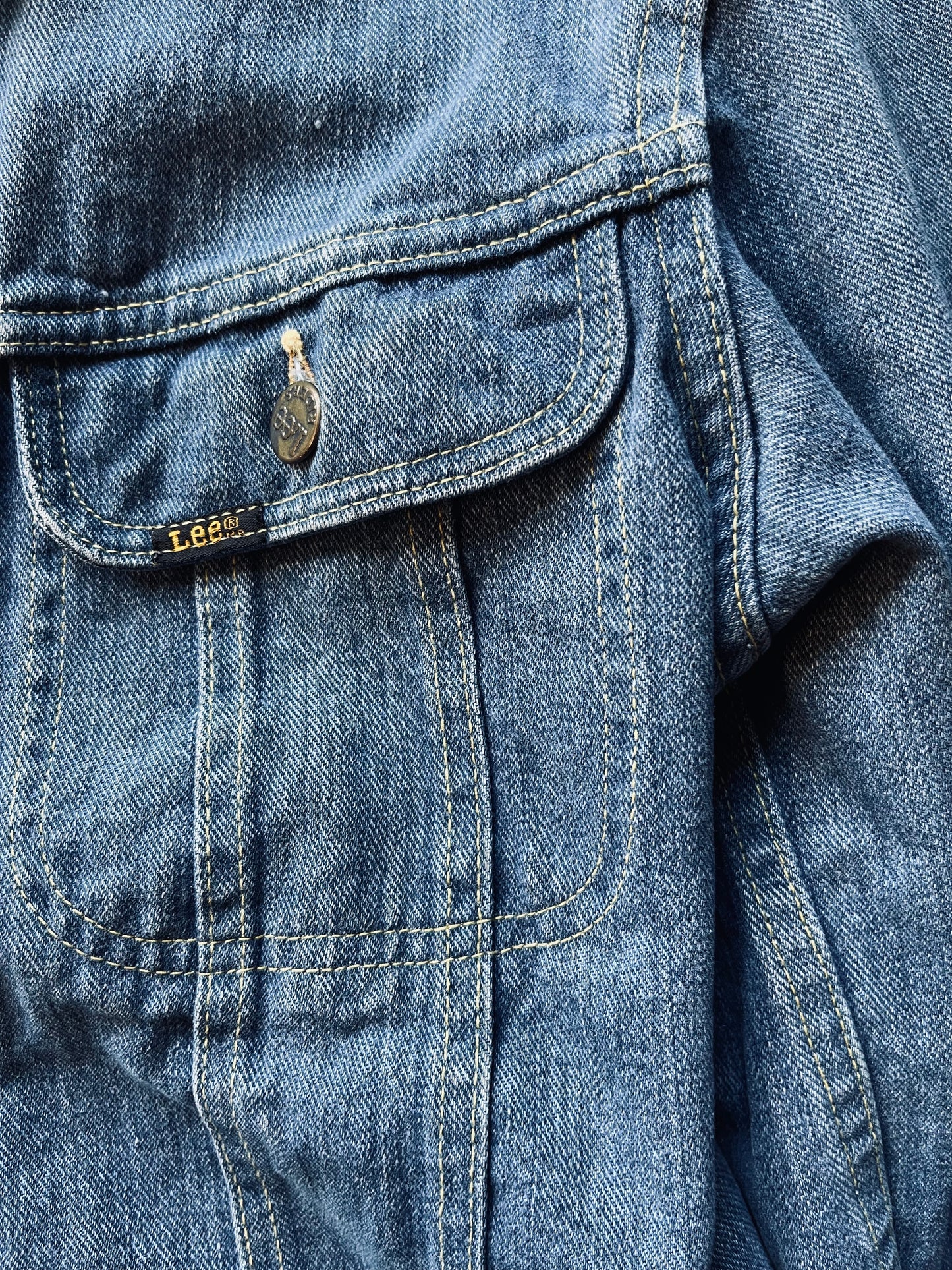 1960’s Lee Sanforized Denim Jacket | Small