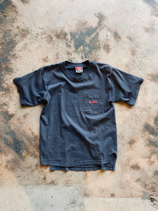Vintage Marlboro Striped Pocket Tee