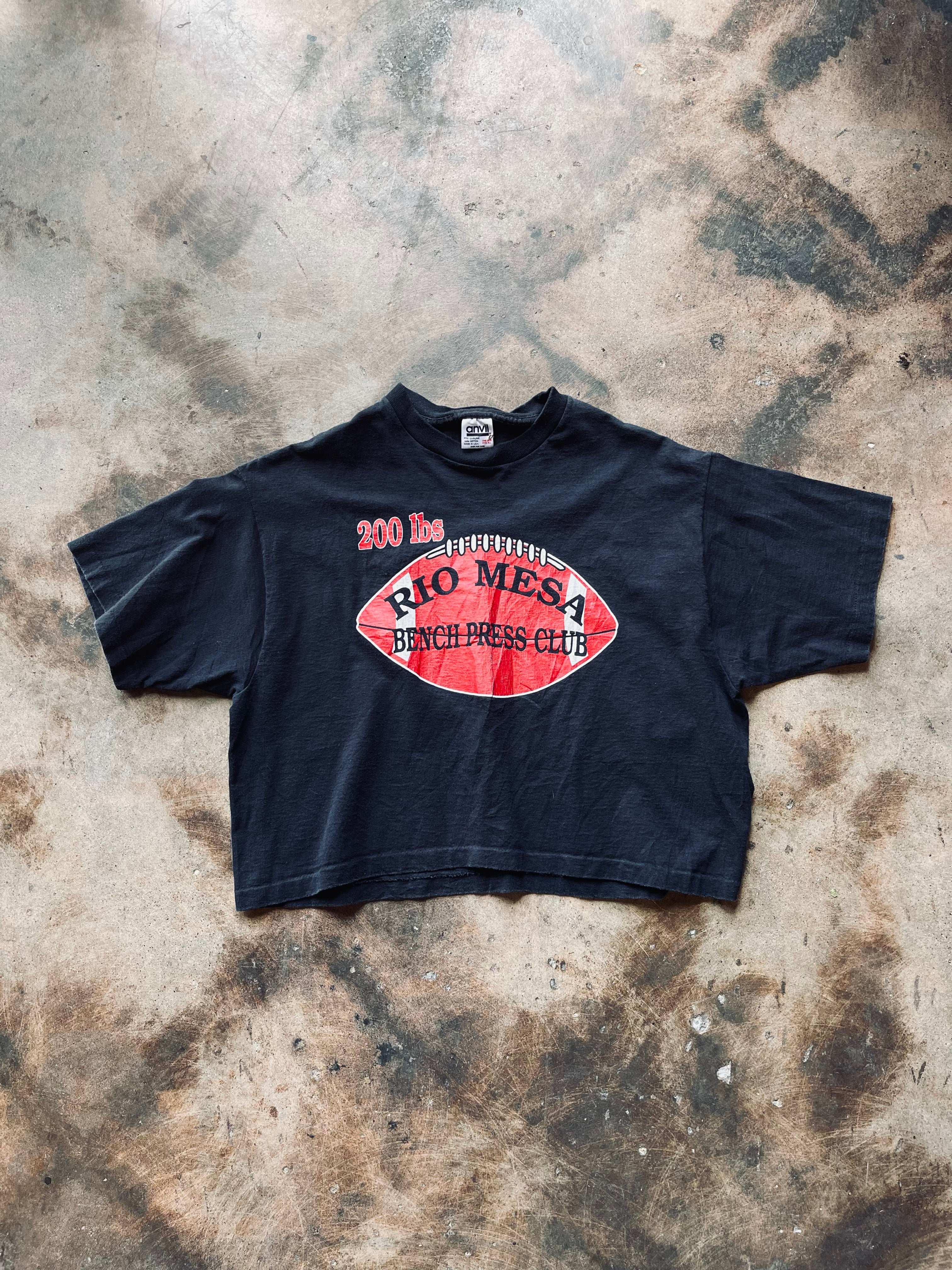 Vintage Avil Brand Rio Mesa Bench Press Club Tee | One Size