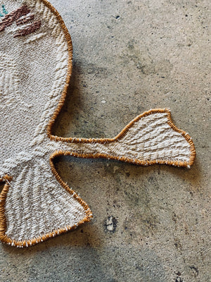 1950’s Cowboy Pattern Fabric Sew-On Patch