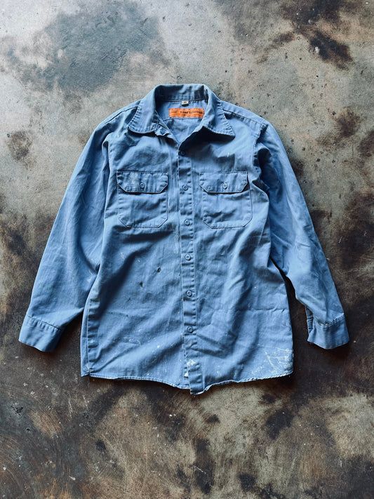 Vintage Uniform Work Shirt | Medium