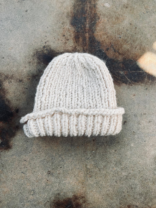 Vintage Hand-knit Beanie