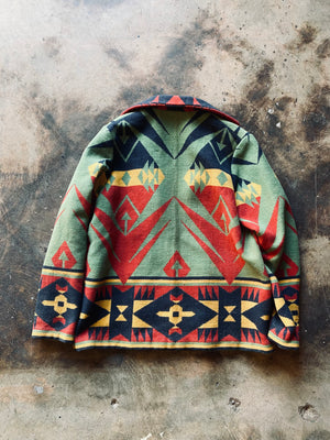 Vintage Handmade Blanket Coat