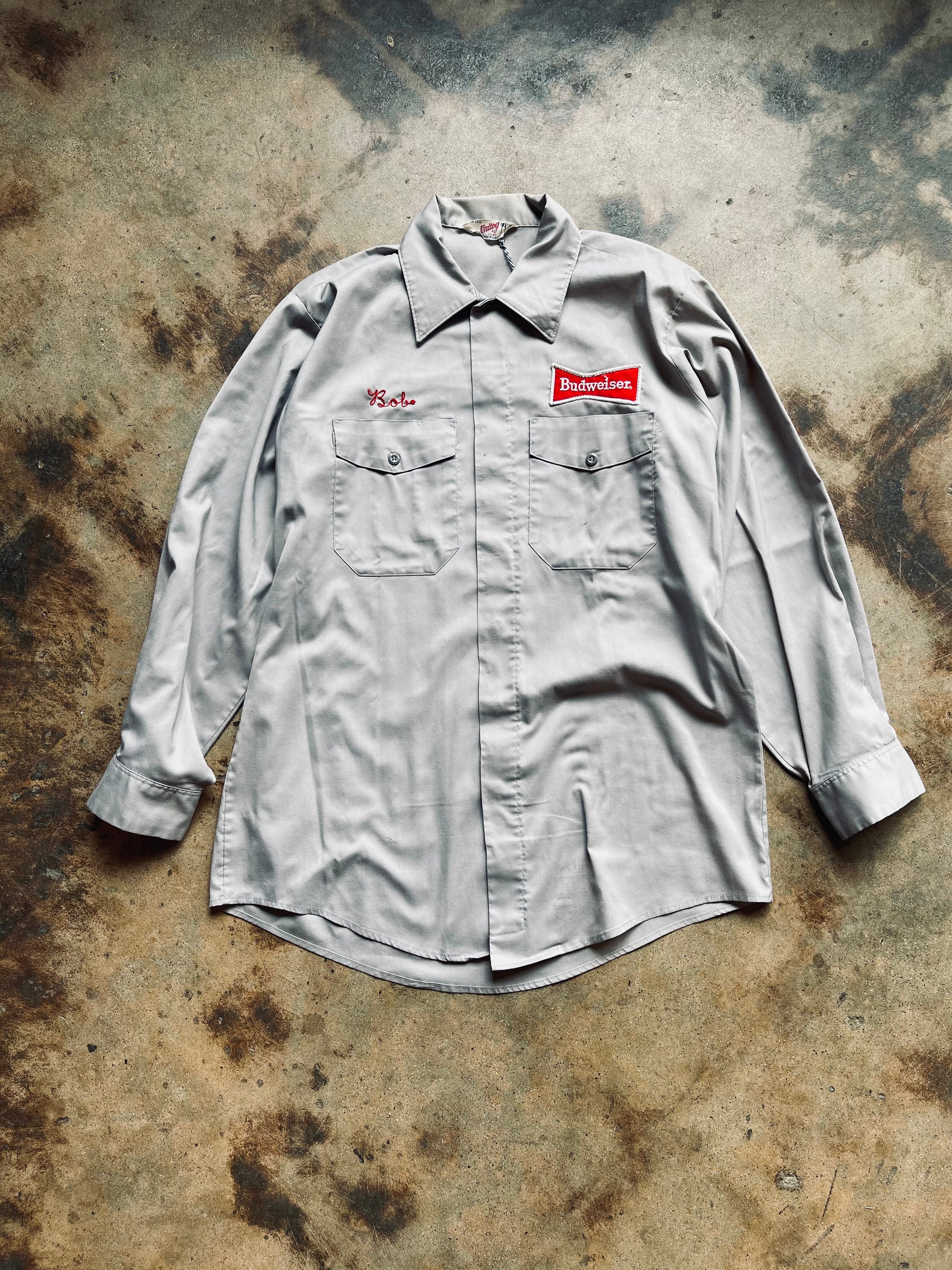1970s Unitog Budweiser Uniform Shirt