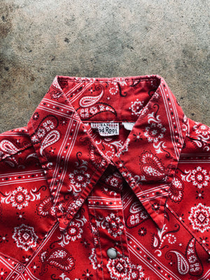 1970s Ely Glad Rags Bandana Blouse