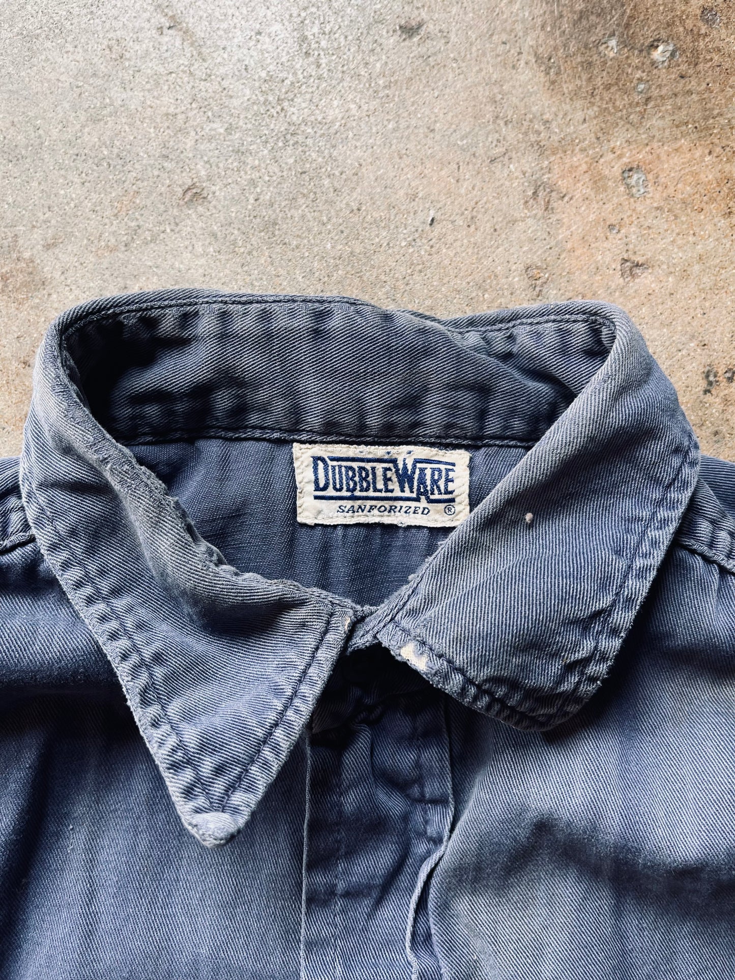 1950’s DubbleWare Sanforized Work Shirt | Medium