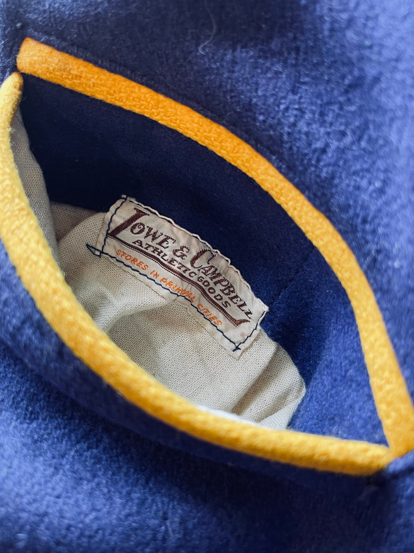 1950’s Lowe & Campbell Reversible Letterman Jacket | Medium