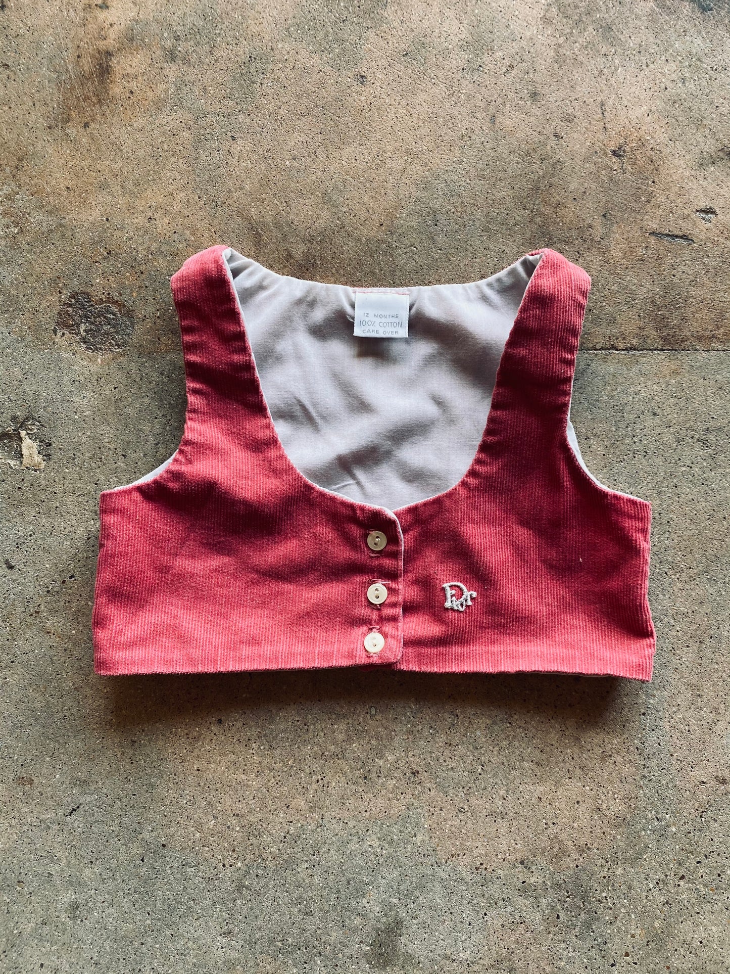 1980s Baby Dior Vest