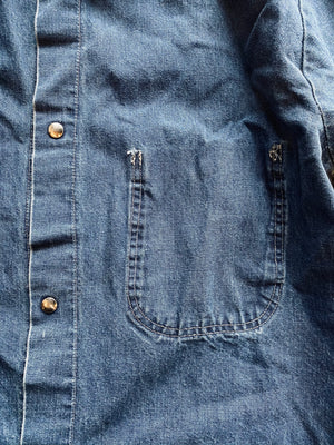 Vintage Steel Grip Denim Chore Coat
