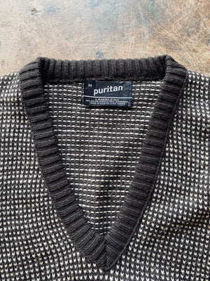 1970s Puritan V-Neck Knit Sweater