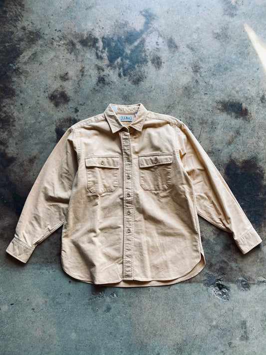 1990s L.L. Bean Chamois Cloth Shirt