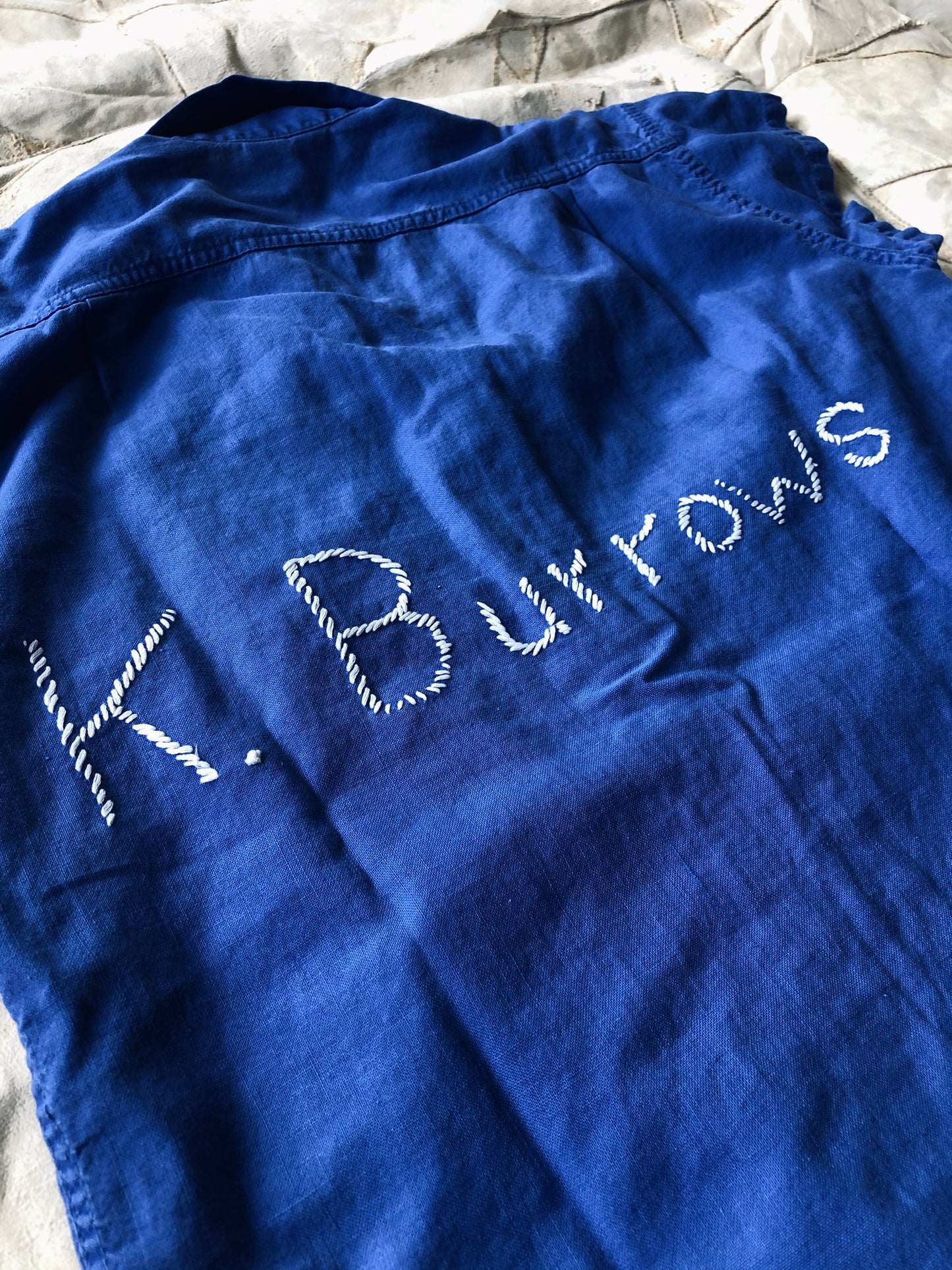 1950’s Broderick Gym Wear Shirt “K. Burrows” | Small