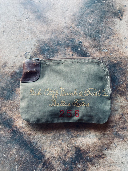 1930s Oak Cliff Bank & Trust Co. Deposit Bag