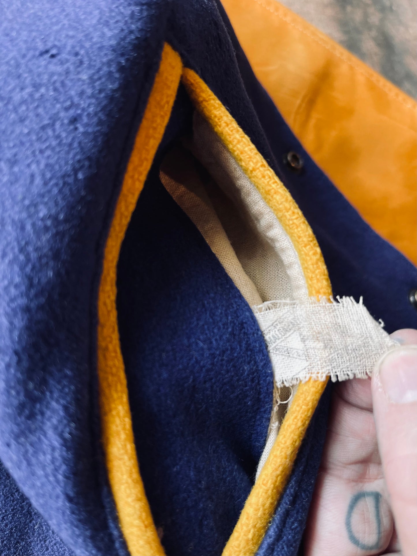 1950’s Lowe & Campbell Reversible Letterman Jacket | Medium