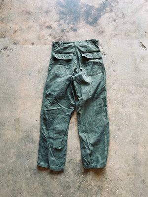 1960s US Army Type-1 Sateen Trouser