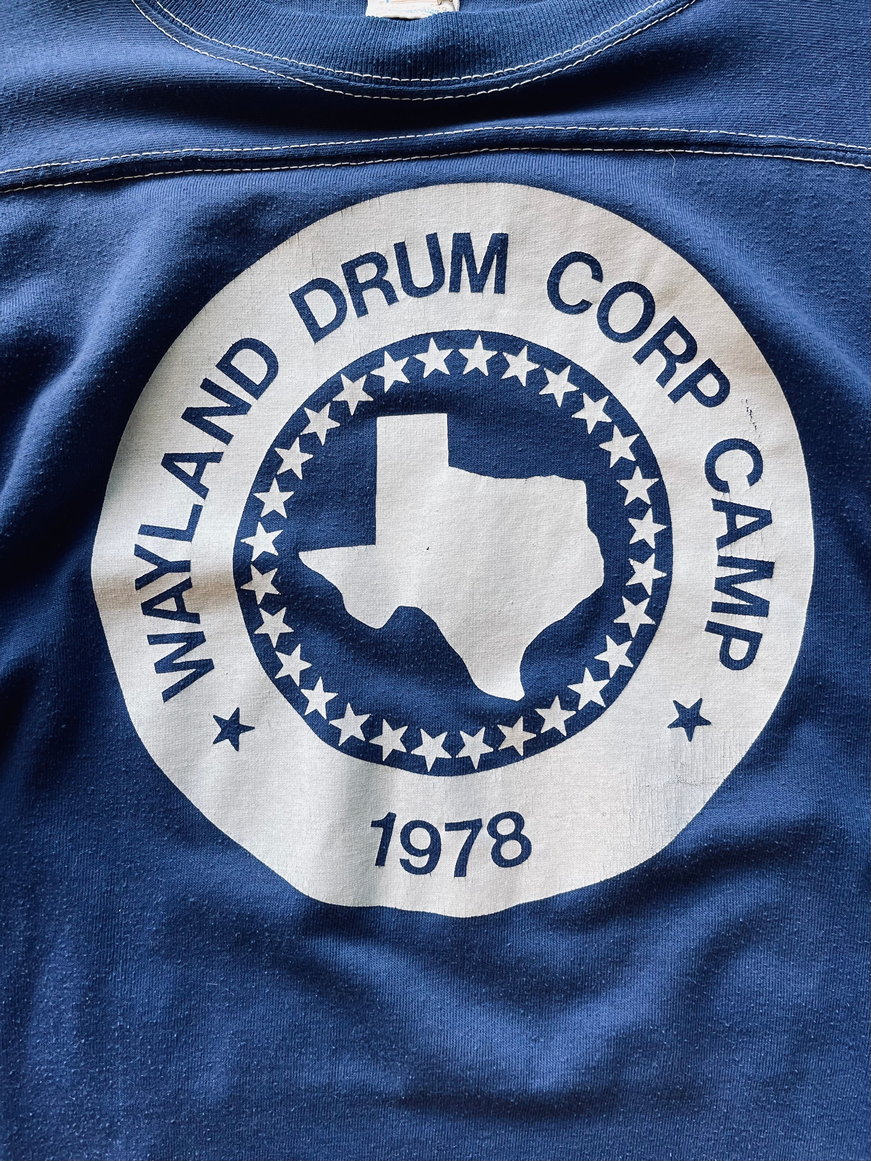 1978 Wayland Drum Corp Camp Tee | Medium