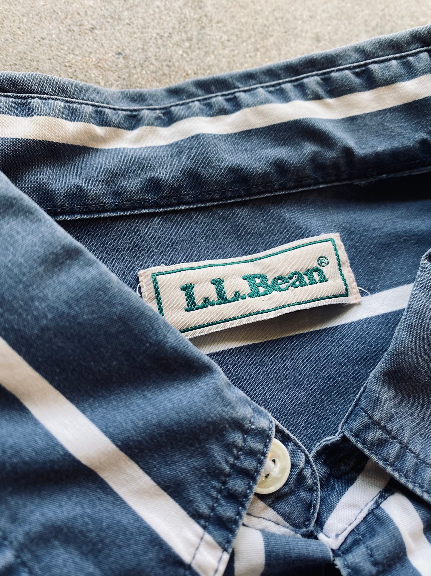 1990’s L.L. Bean Striped Shirt