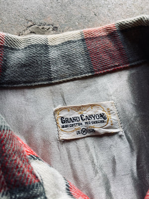 1950’s Grand Canyon Flannel Work Shirt | Medium