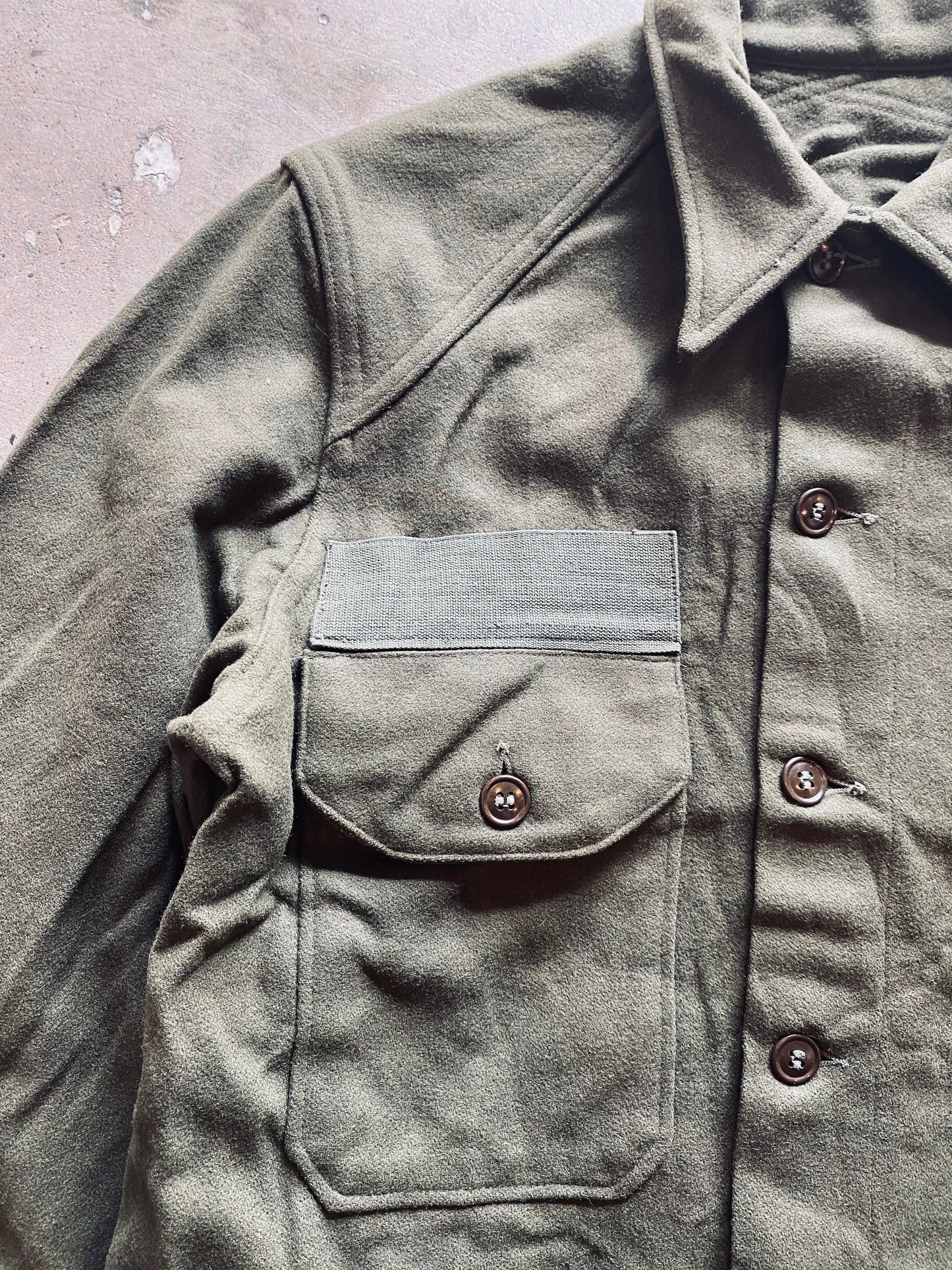 Vintage US Army Wool Field Shirt | Small