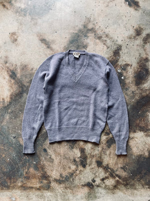 1940’s/50’s Poque’s V-Neck School Sweater | 40
