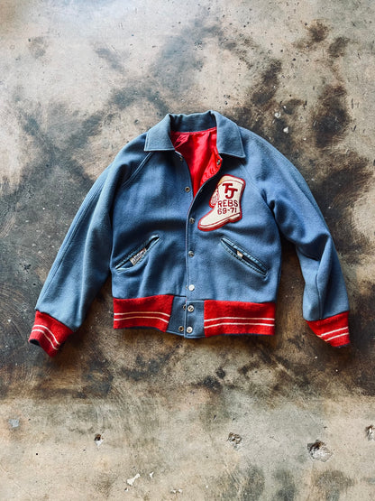 Late 60’s Reversible Letterman Jacket “Barb McIntire” | 40