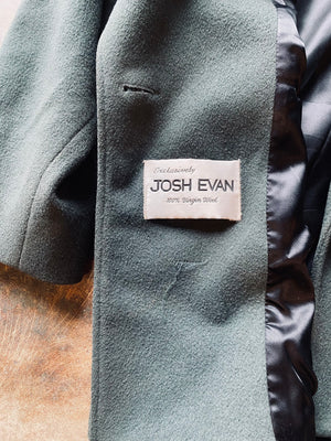 1990s Josh Evan Mod Double Breasted Coat