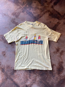 1980’s Belton Brand Sail Boat Graphic Tee | X-Large