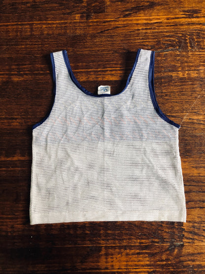 1980’s Kids Adidas Mesh Tank | Kids 8-10