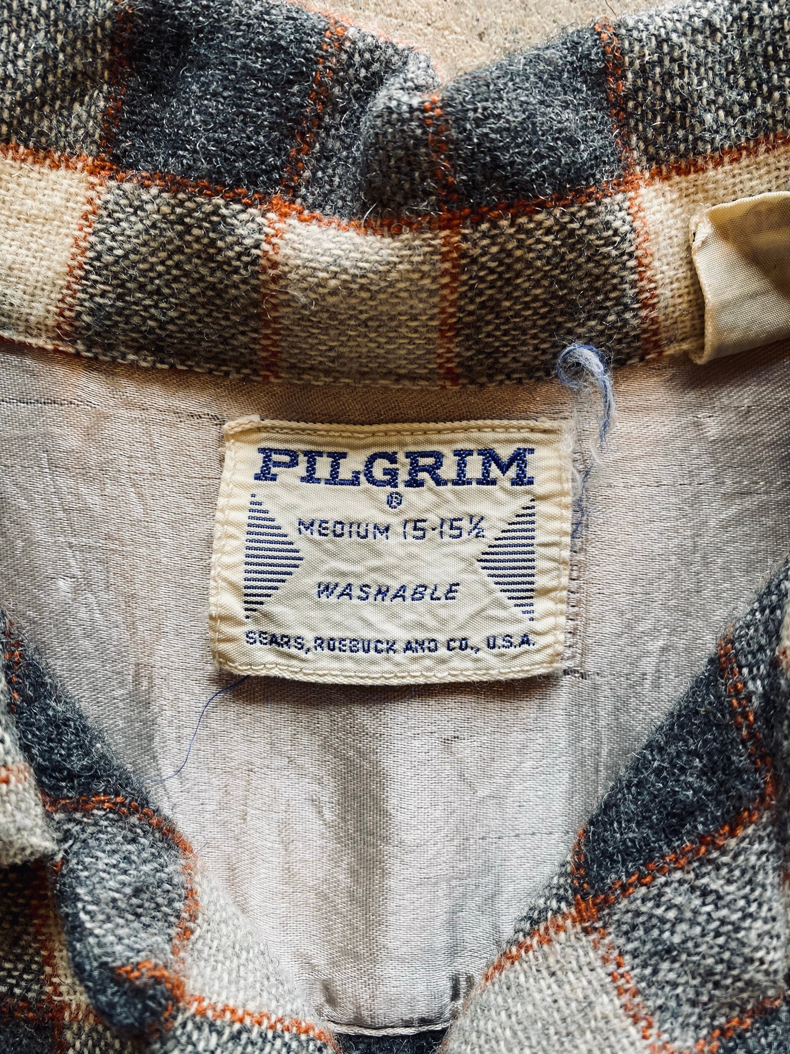 1930’s Pilgrim Brand Plaid Board Shirt